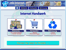 Tablet Screenshot of mk-internet.de